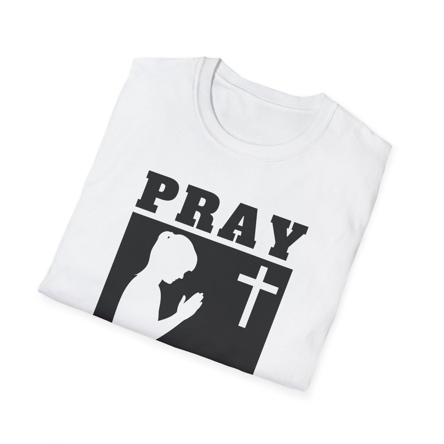 Pray Hard Christian Women's T-Shirt