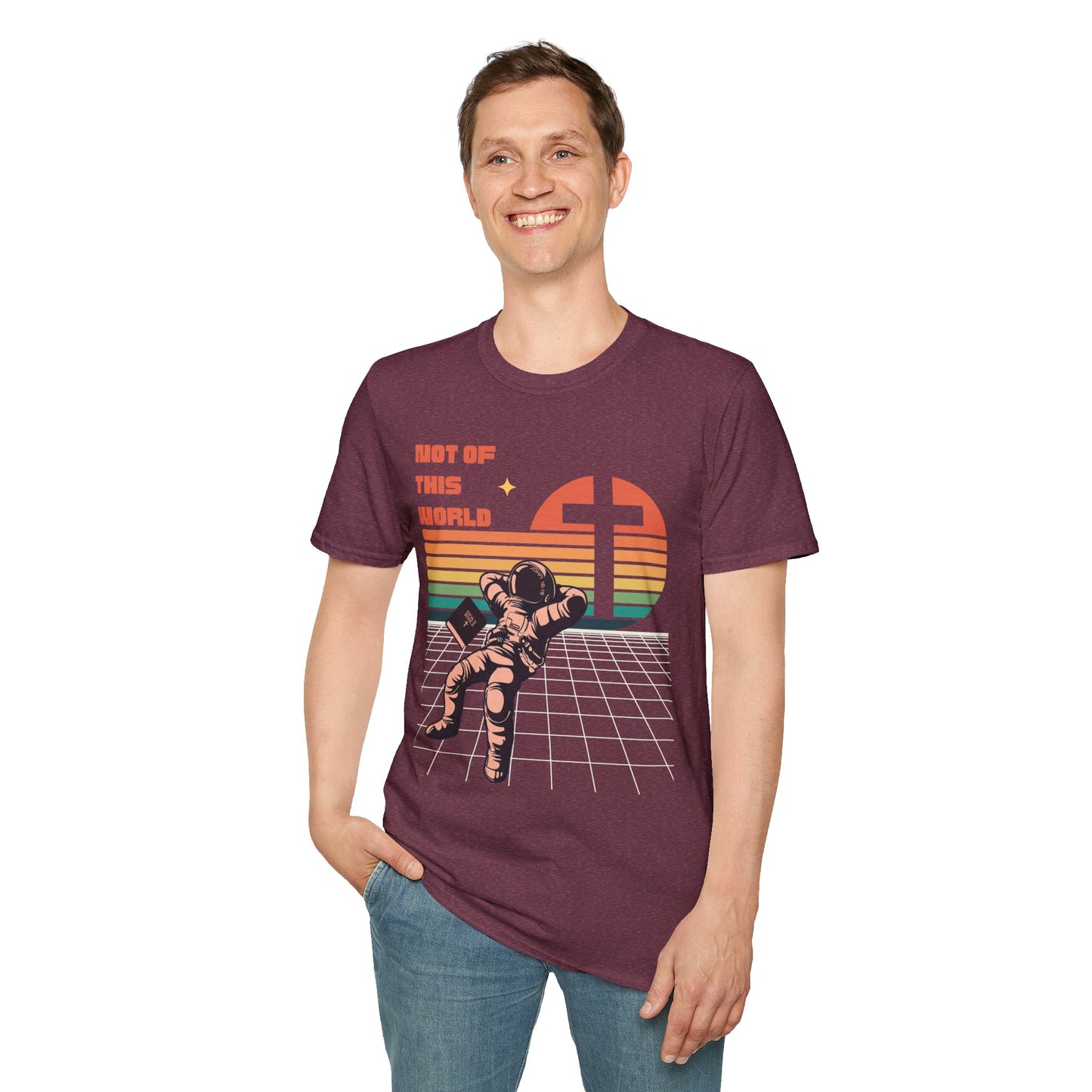 John 15:19 Not Of This World Christian T-Shirt