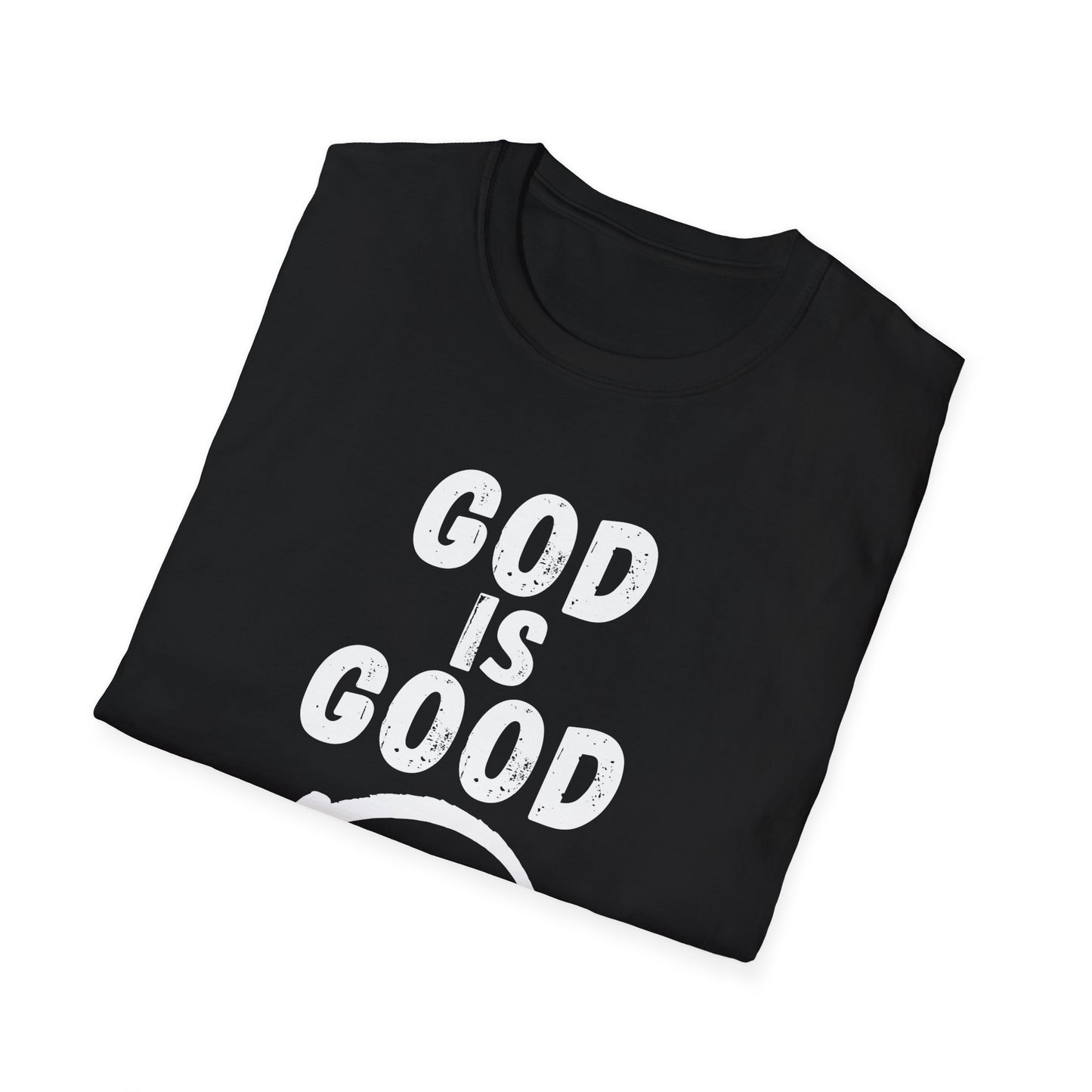 God Is Good Smiley Face Christian T-Shirt