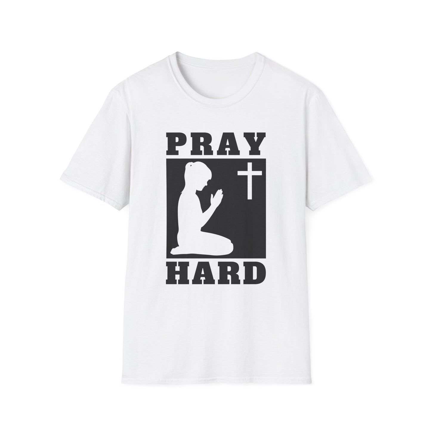 Pray Hard Christian Women's T-Shirt