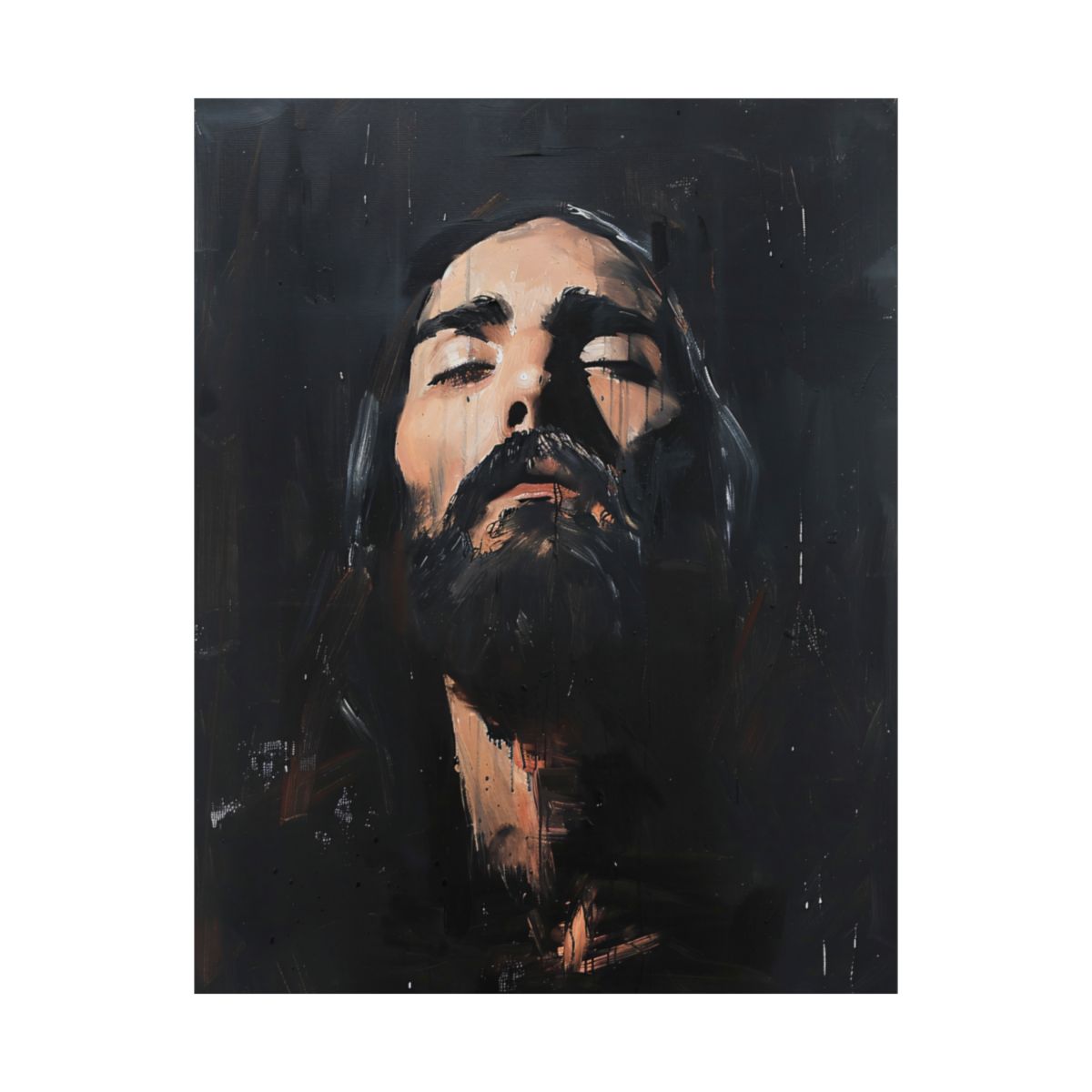 "Christ's Prayer" - Contemporary Christian Art Print