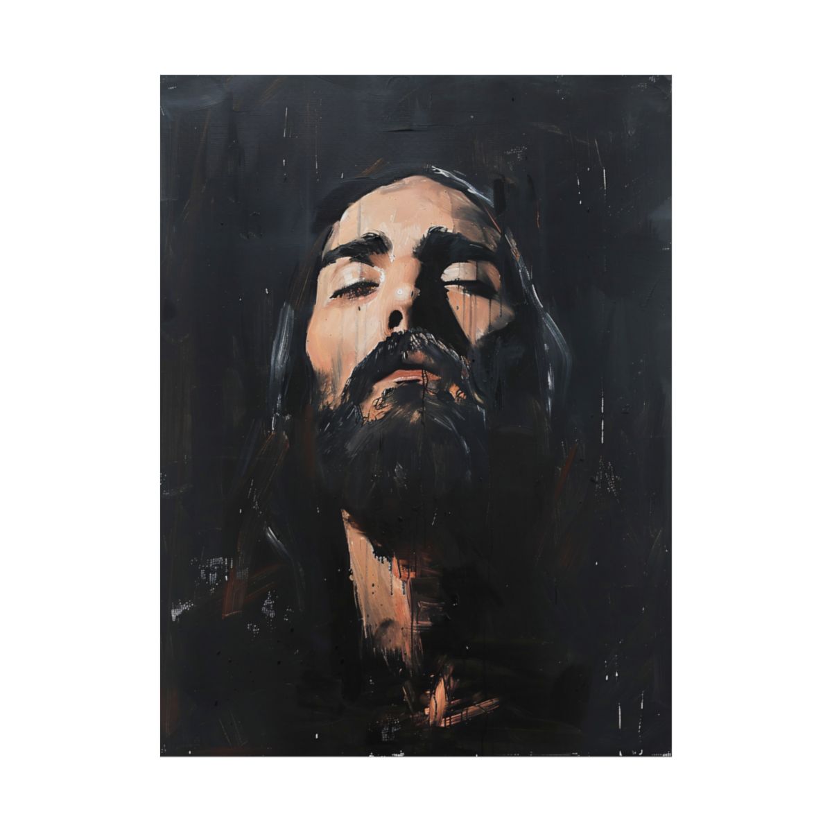"Christ's Prayer" - Contemporary Christian Art Print