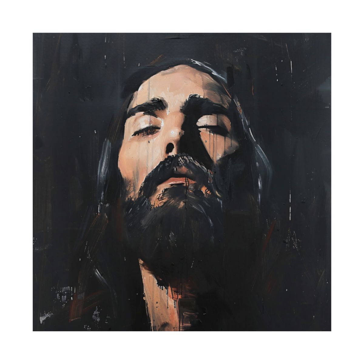 "Christ's Prayer" - Contemporary Christian Art Print