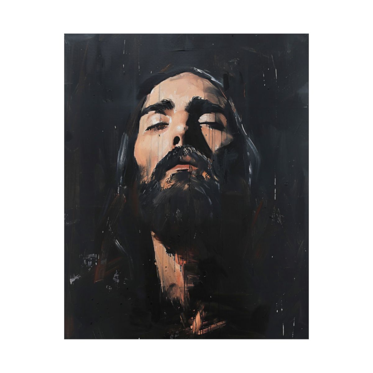 "Christ's Prayer" - Contemporary Christian Art Print