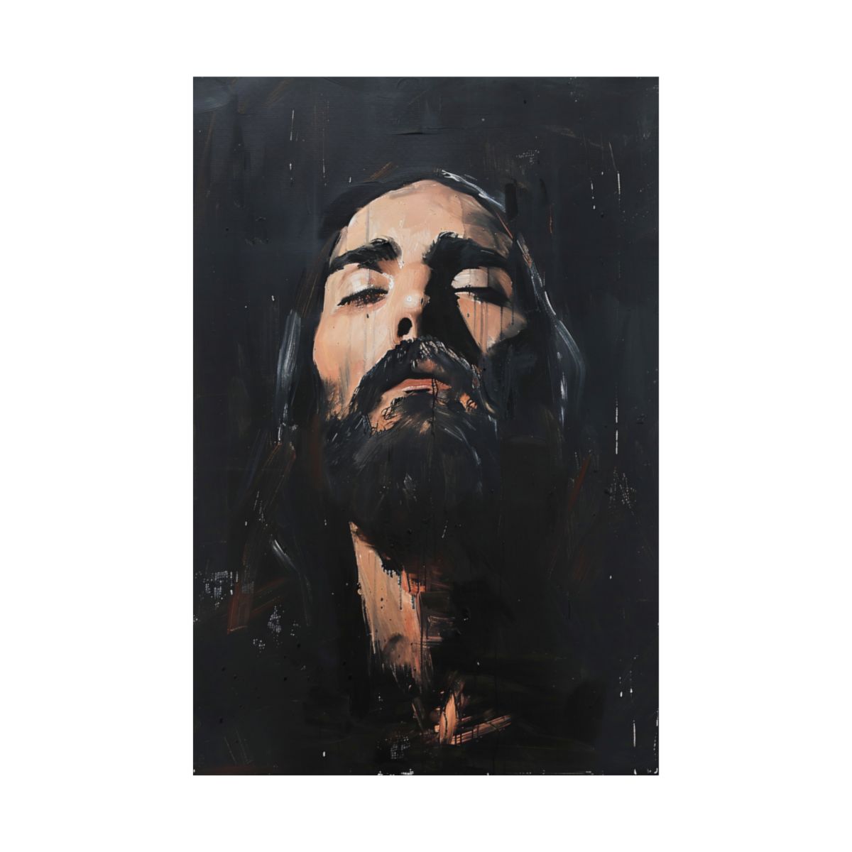 "Christ's Prayer" - Contemporary Christian Art Print