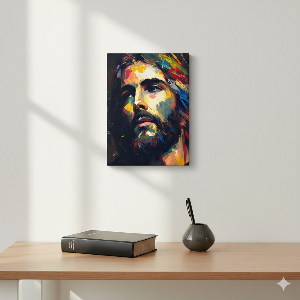 Contemplation | Inspiring | Modern Christian Canvas Wall Art