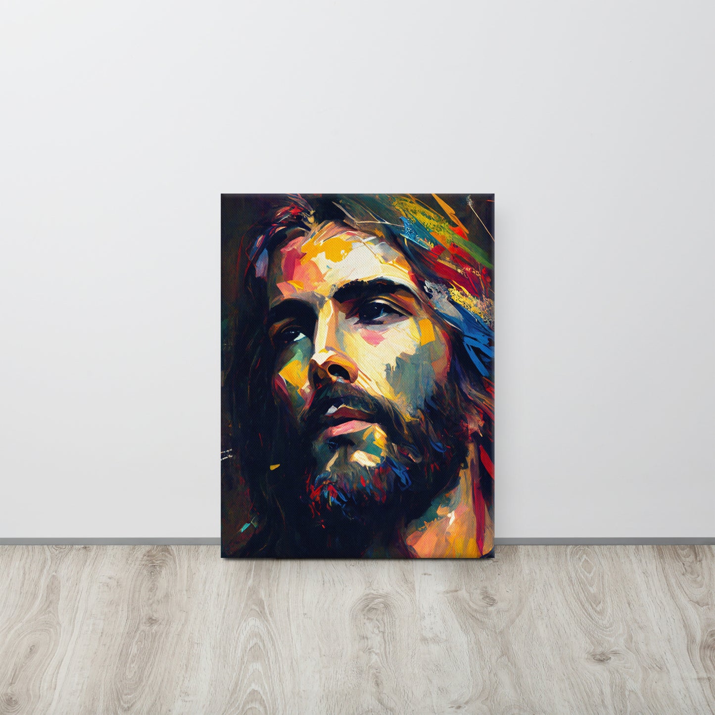 “Contemplation” – Christian Modern Art Canvas Print