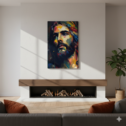 Contemplation | Inspiring | Modern Christian Canvas Wall Art