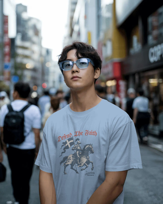 Defend The Faith - Christian Crusader Knight T-Shirt