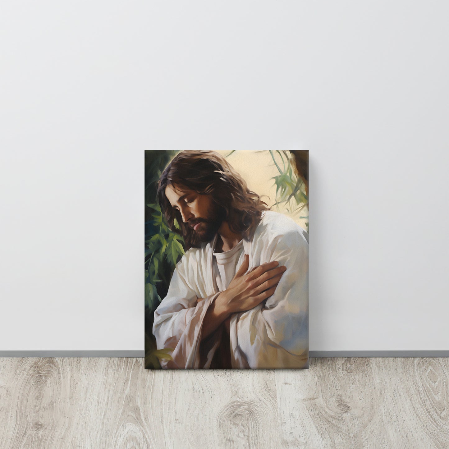 “Prayer In The Garden Of Gethsemane” – Christian Canvas Art Print