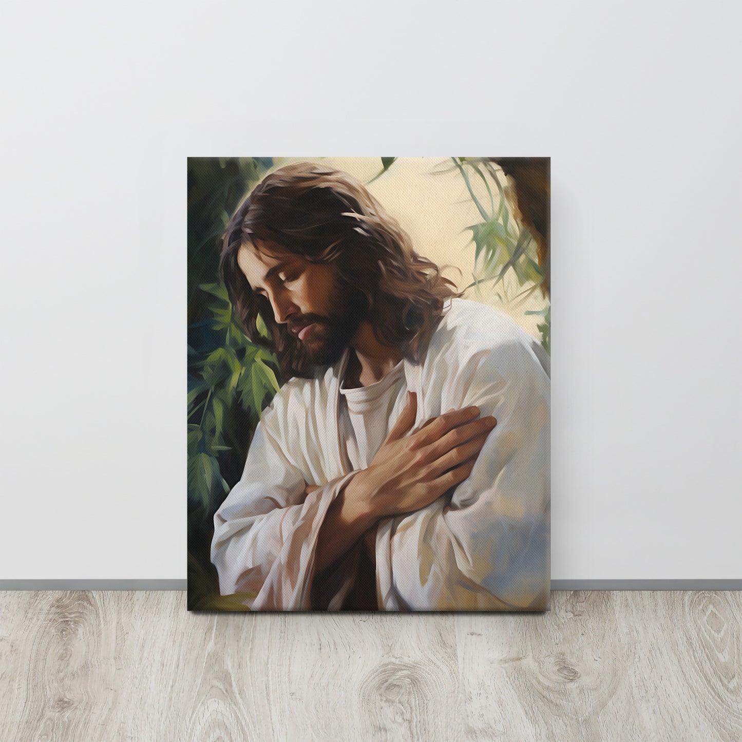 “Prayer In The Garden Of Gethsemane” – Christian Canvas Art Print
