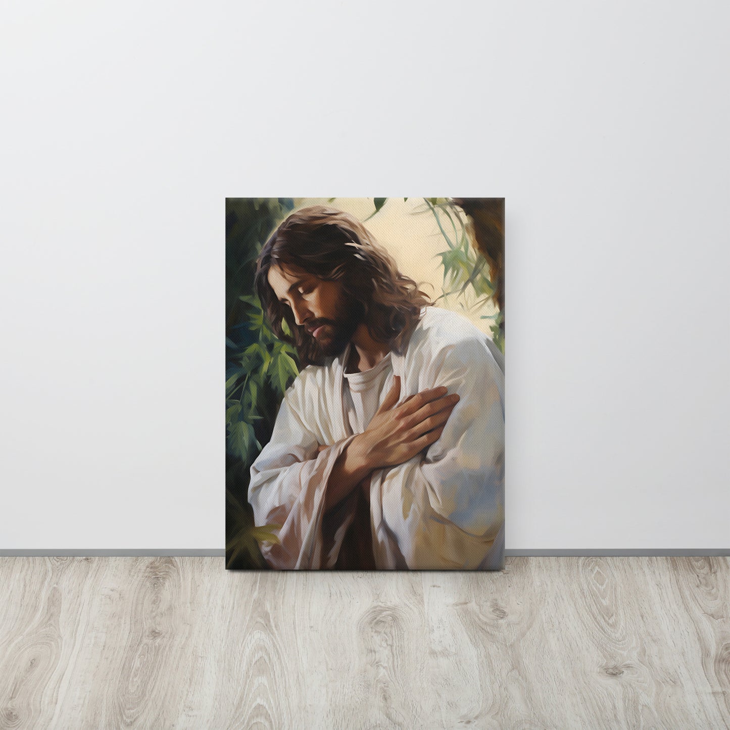 “Prayer In The Garden Of Gethsemane” – Christian Canvas Art Print