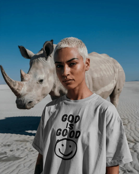 God Is Good Smiley Face T-Shirt