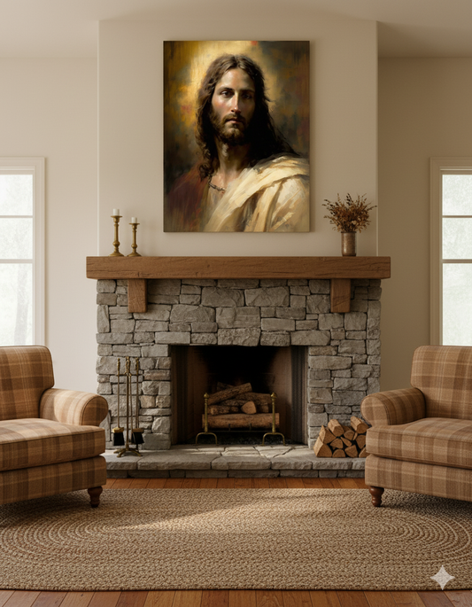Jesus Christ The Lamb Of God | Peaceful & Calming | Christian Canvas Wall Art