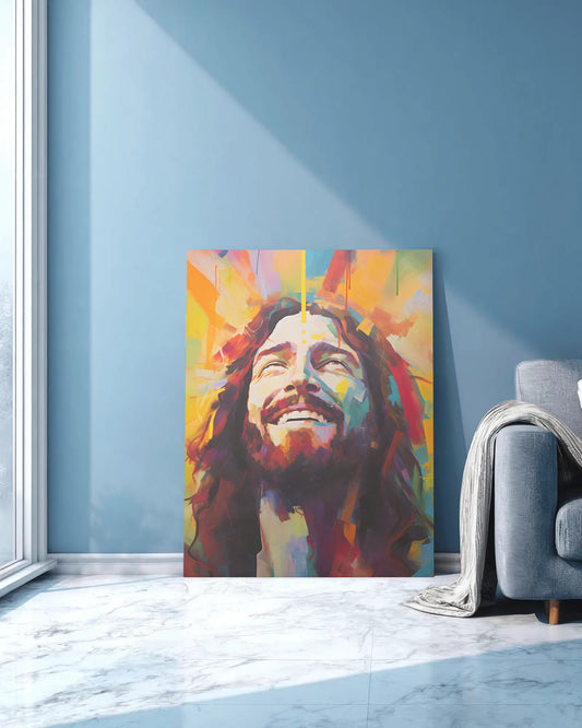 Divine Joy ∣ Joyful ∣ Christian Canvas Wall Art