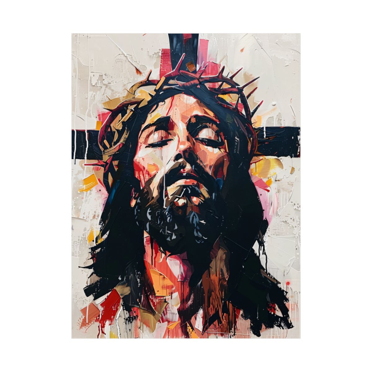 "Man Of Sorrows" – Midcentury Modern Catholic Art Print