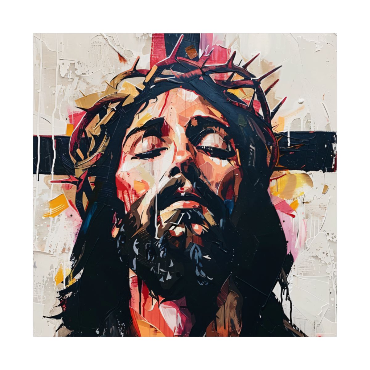 "Man Of Sorrows" – Midcentury Modern Catholic Art Print