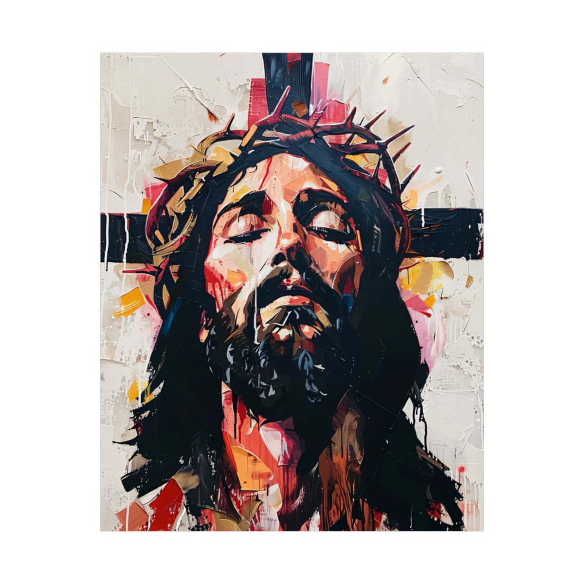 "Man Of Sorrows" – Midcentury Modern Catholic Art Print