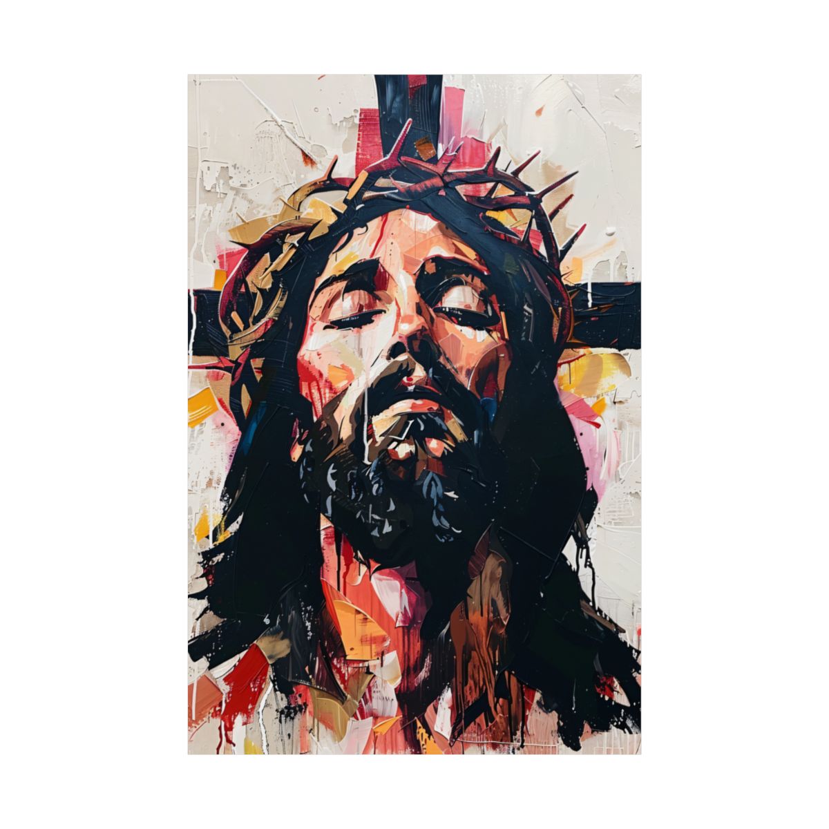 "Man Of Sorrows" – Midcentury Modern Catholic Art Print