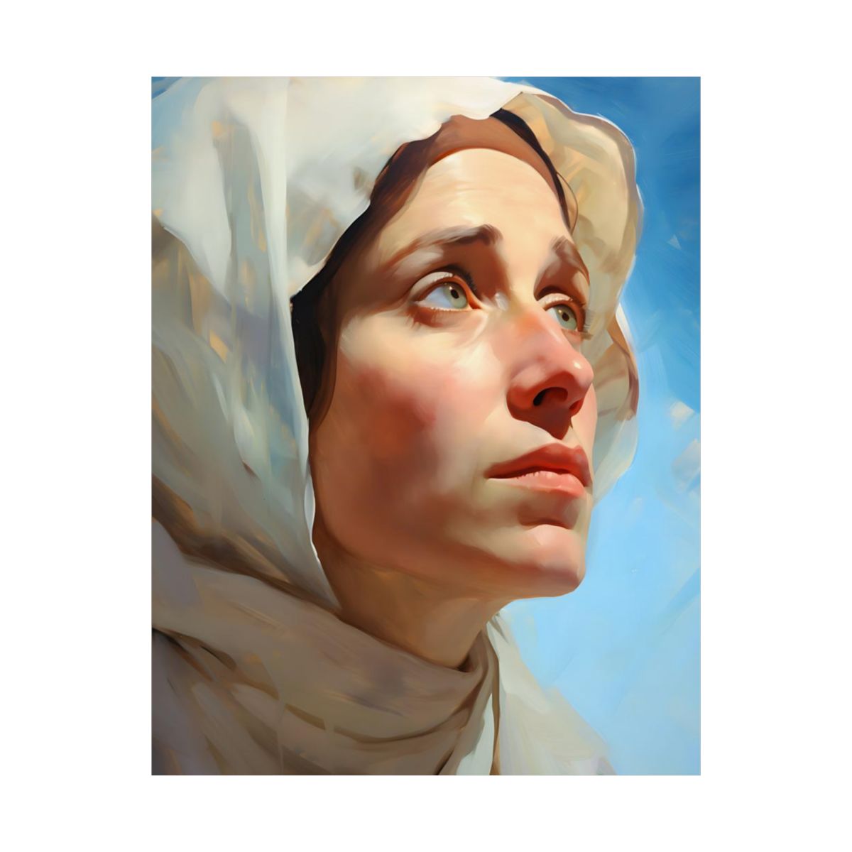 “Mother of Grace” – Virgin Mary Christian Art Print
