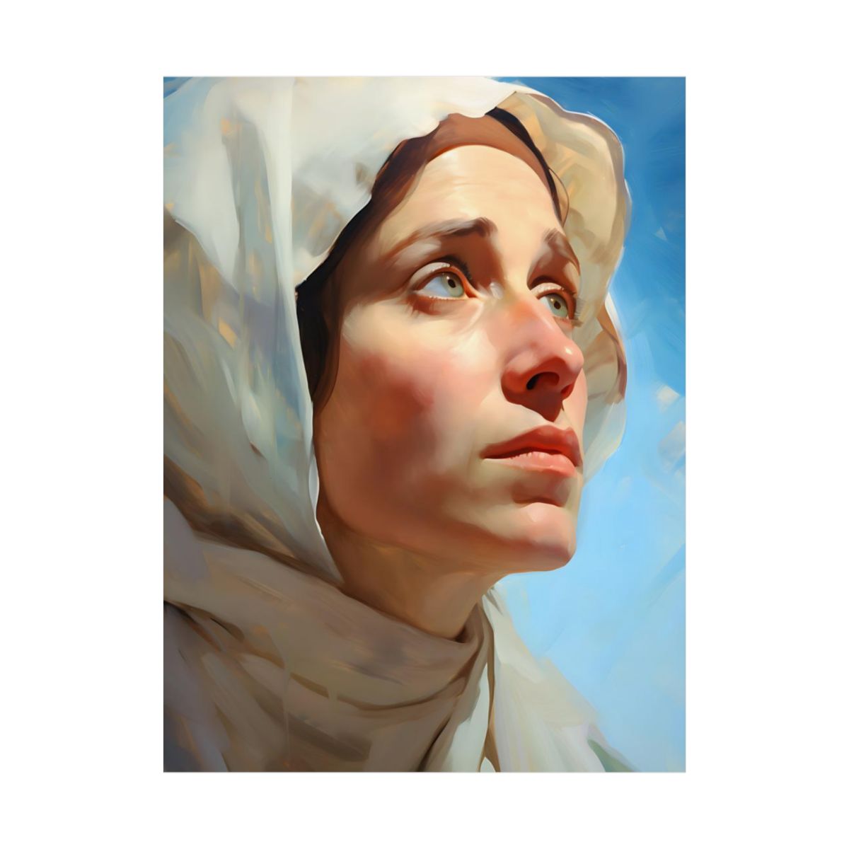 “Mother of Grace” – Virgin Mary Christian Art Print