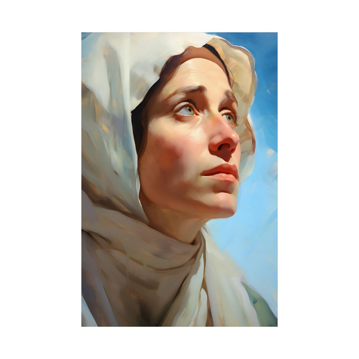 “Mother of Grace” – Virgin Mary Christian Art Print