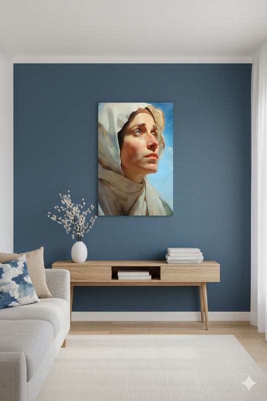 Mother Of Grace | Virgin Mary | Catholic Canvas Wall Art
