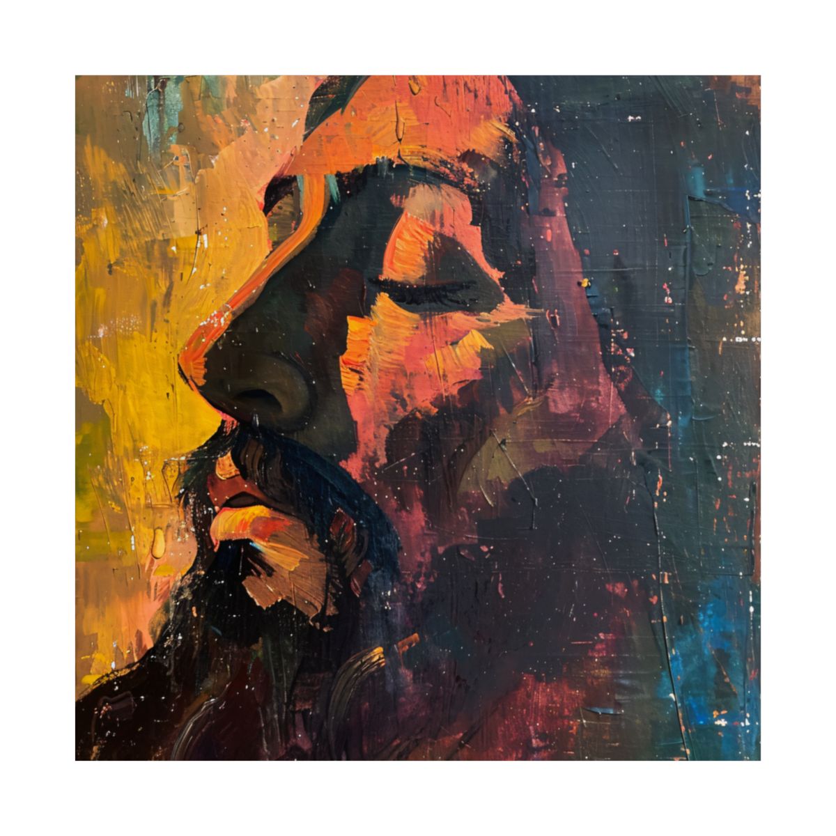 One With The Father | Midcentury Style | Fine Art Print