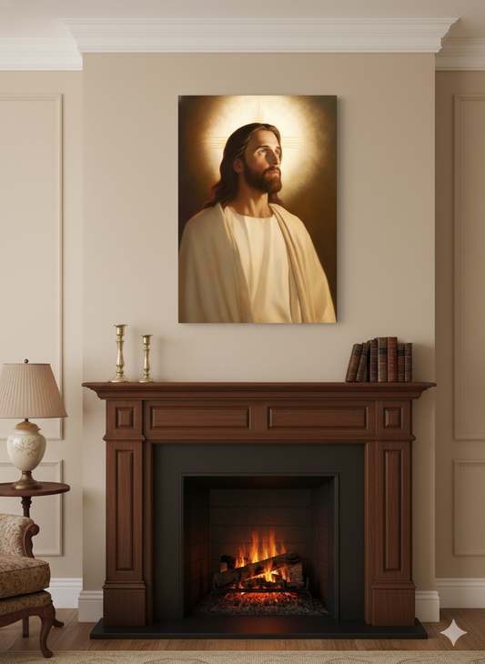 Our Blessed Savior Jesus Christ | Traditional & Calming | Christian Canvas Wall Art