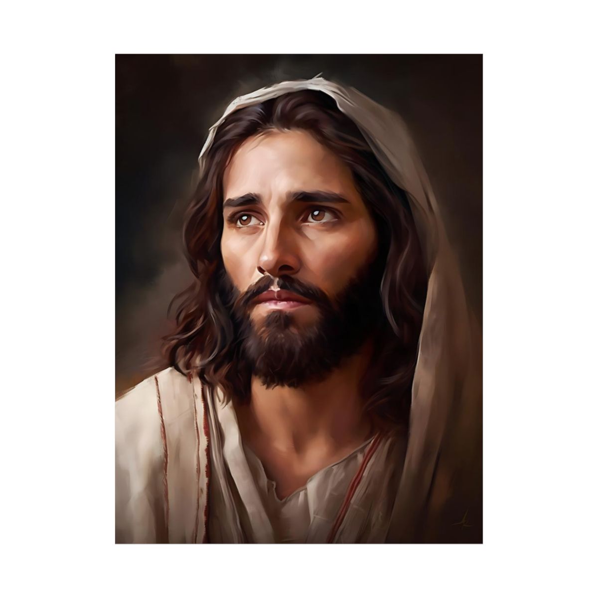 "Portrait Of Jesus Christ" - Latter Day Saint Wall Art