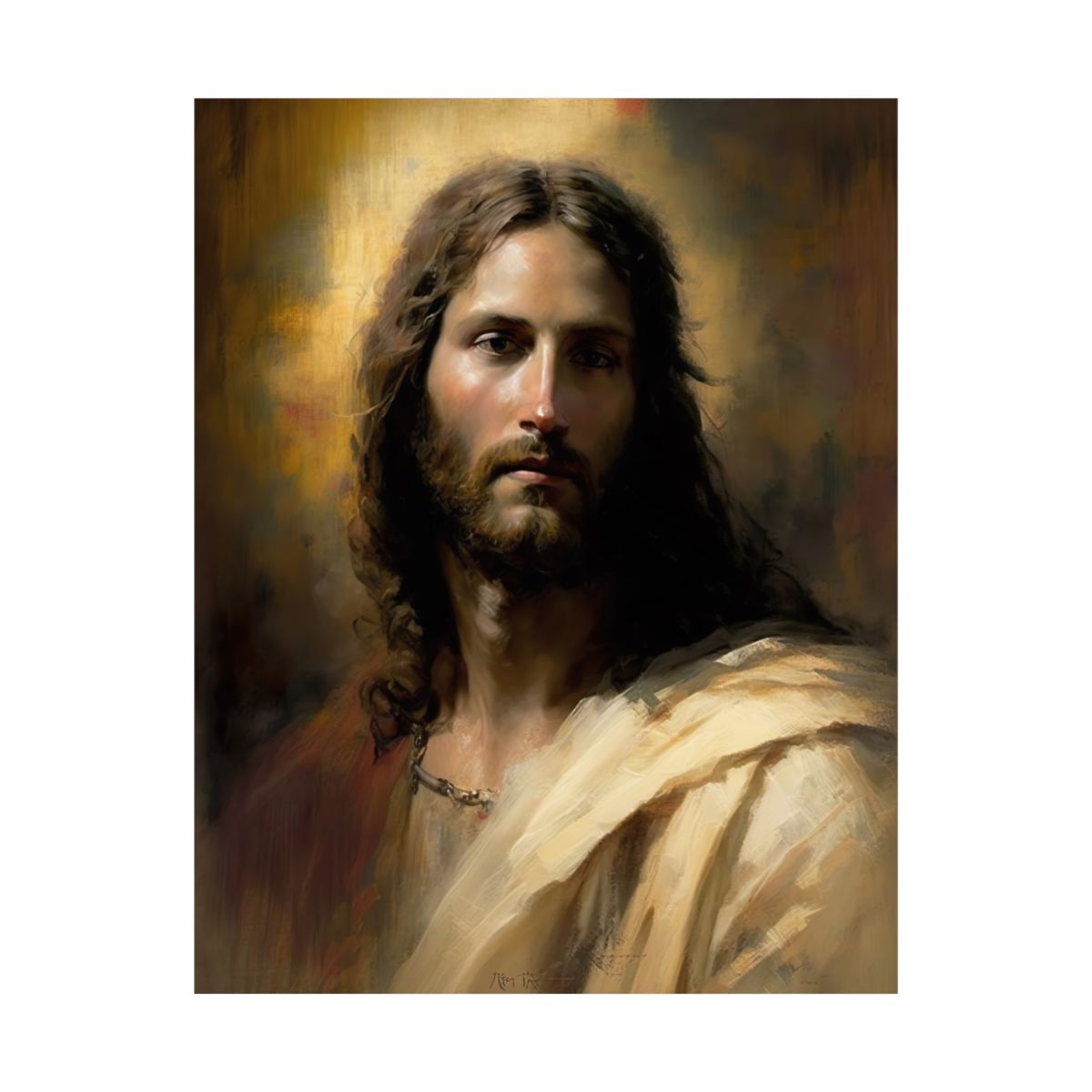 "Jesus Christ The Lamb Of God" - Traditional Catholic Wall Art