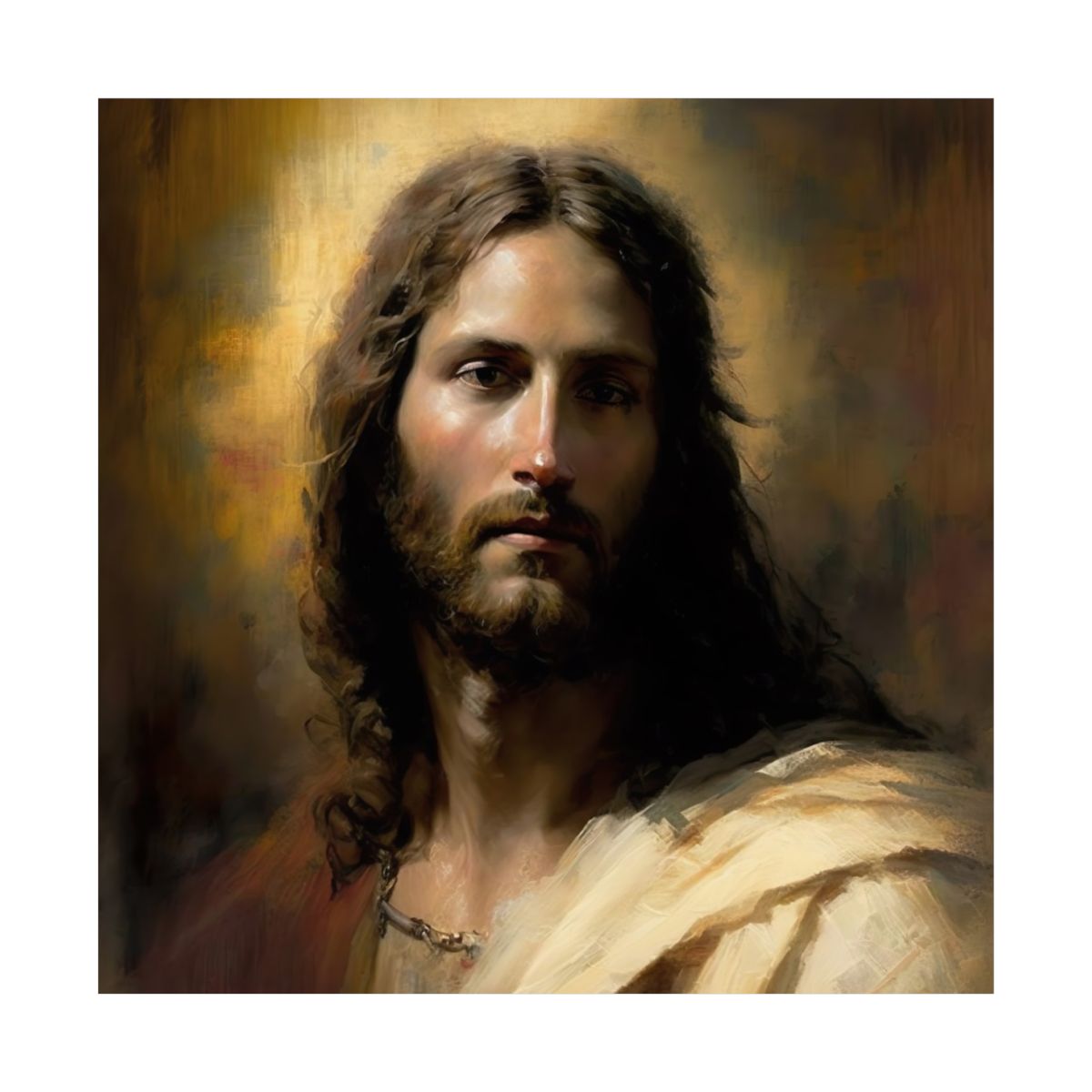 "Jesus Christ The Lamb Of God" - Traditional Catholic Wall Art