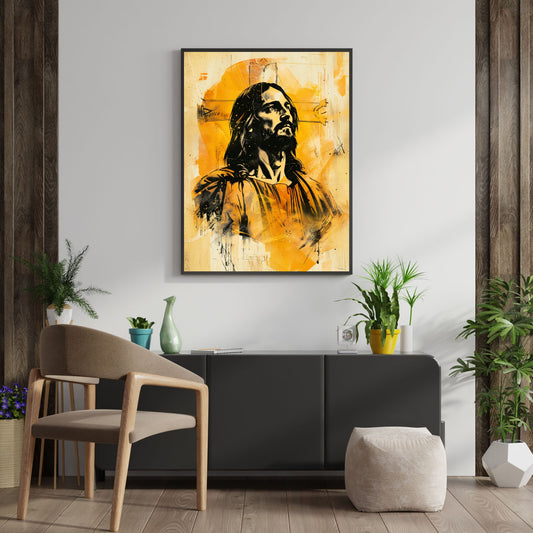 Radiant Messiah | Street Art Style | Fine Art Print