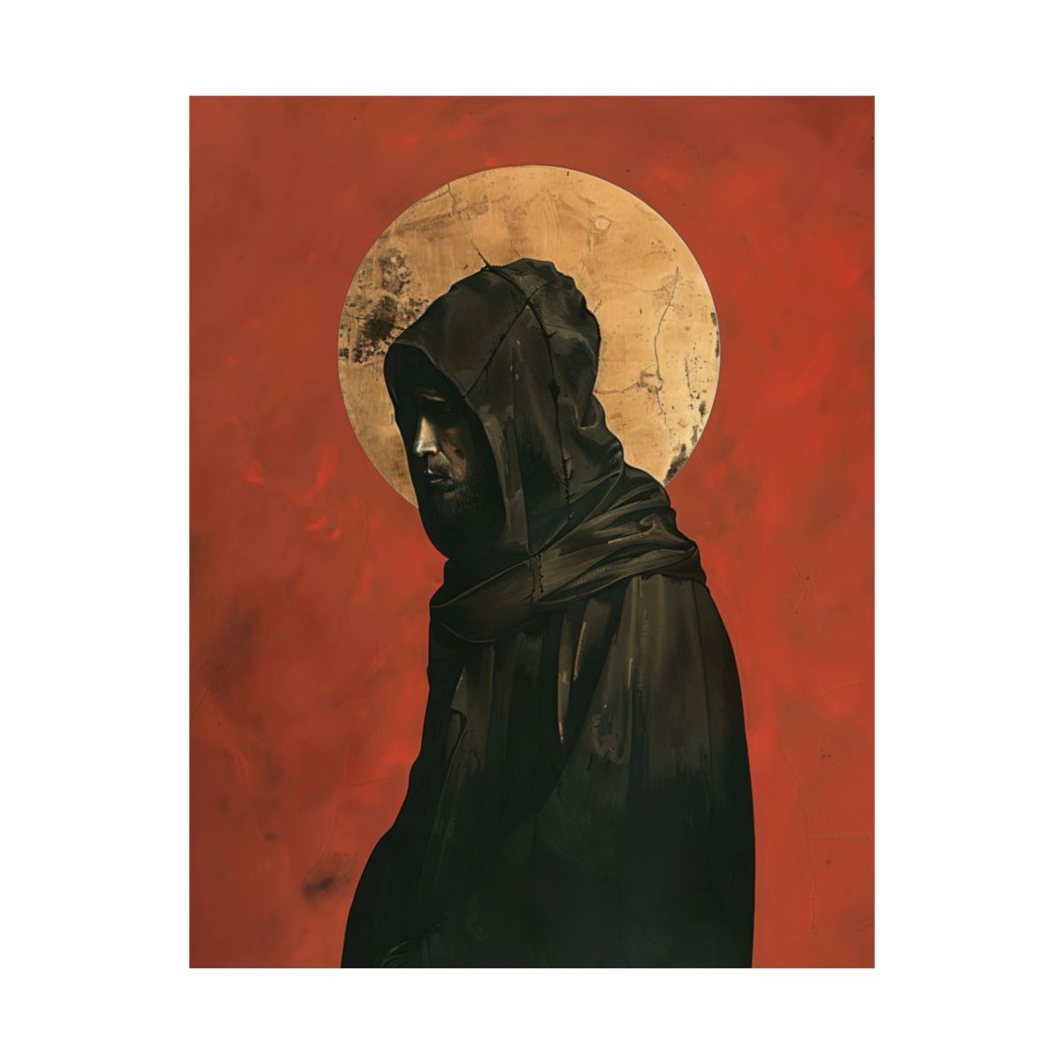 "Saint Francis Contemplative" – Catholic Art Print