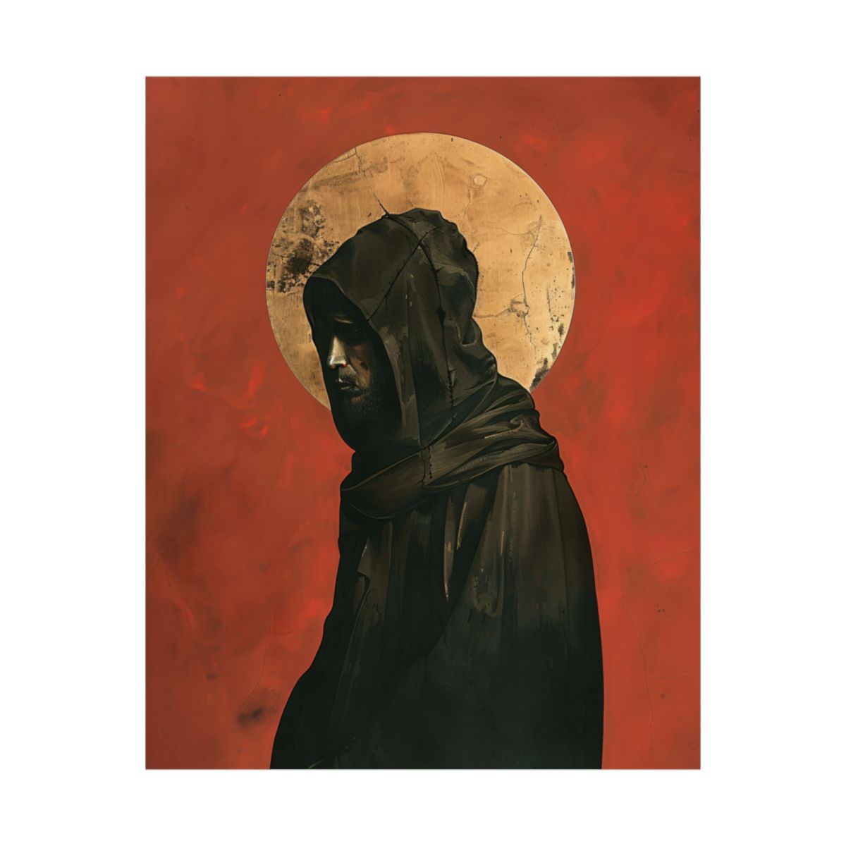 "Saint Francis Contemplative" – Catholic Art Print
