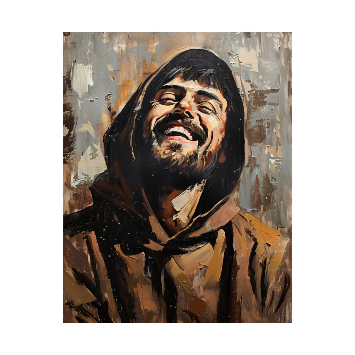 "Saint Francis Rejoicing" – Catholic Art Print