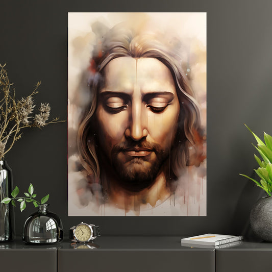 Silent Prayer | Watercolor Style | Fine Art Print