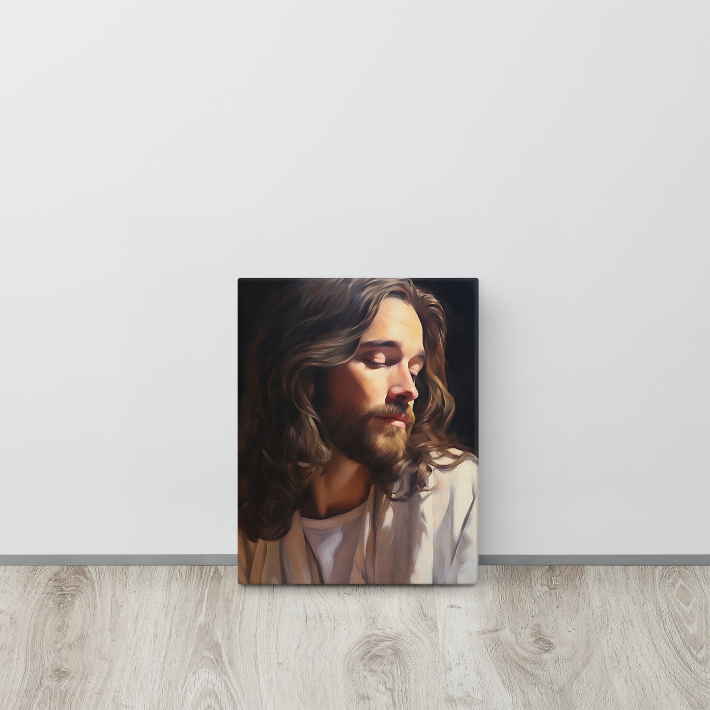 “Jesus The Son Of Man” – Christian Art Canvas Print