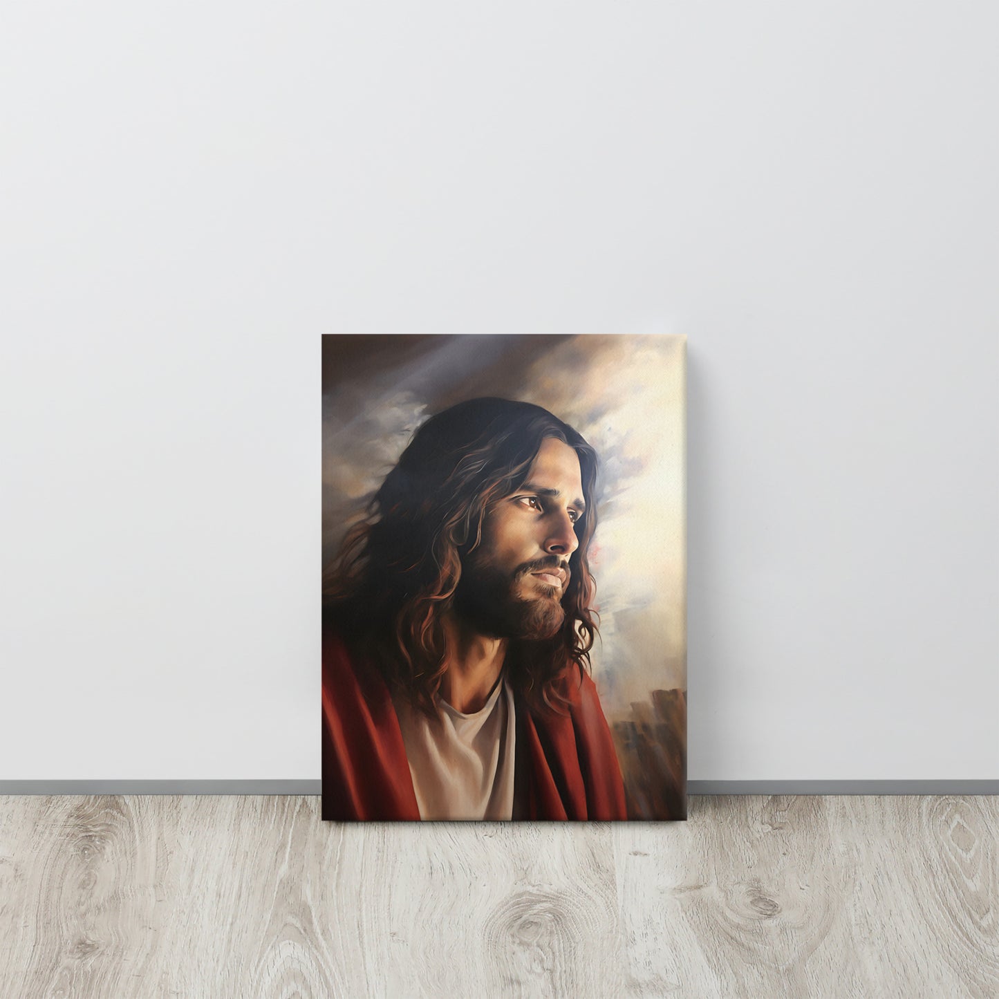 “Our Strong Savior Jesus” – Latter Day Saint Christian Canvas Print