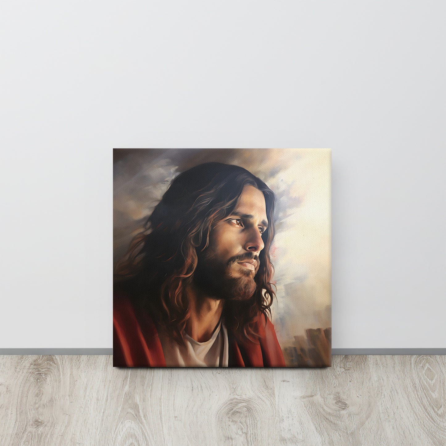 “Our Strong Savior Jesus” – Latter Day Saint Christian Canvas Print