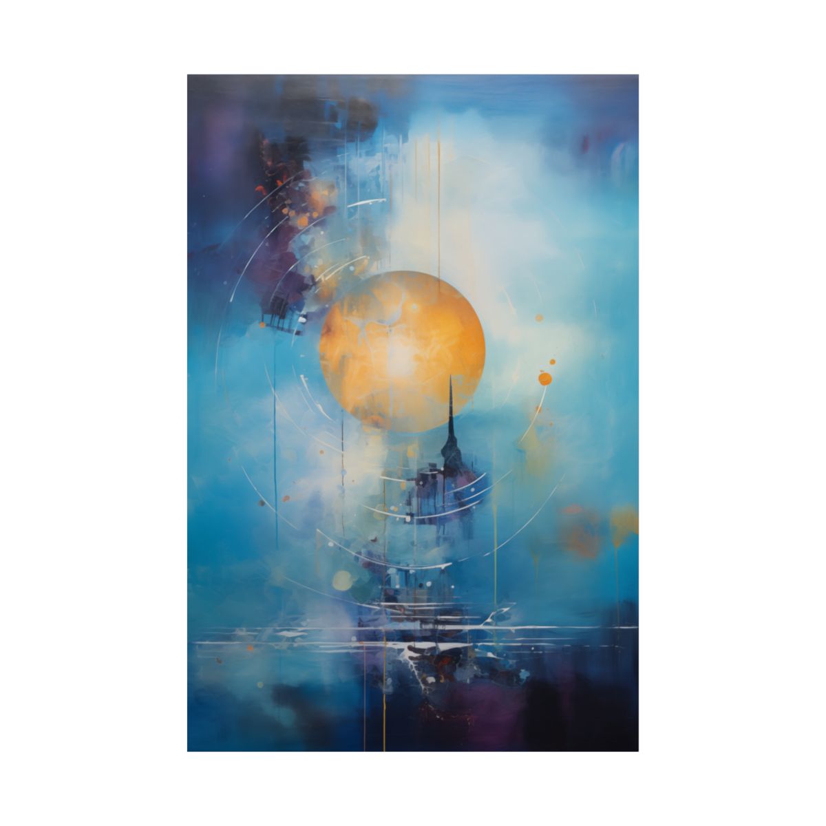 "The Kingdom Of God" - Christian Abstract Art