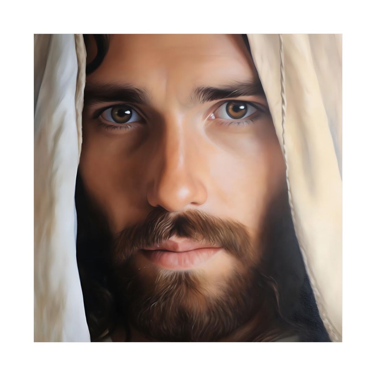 Divine Gaze | Realistic Style | Fine Art Print