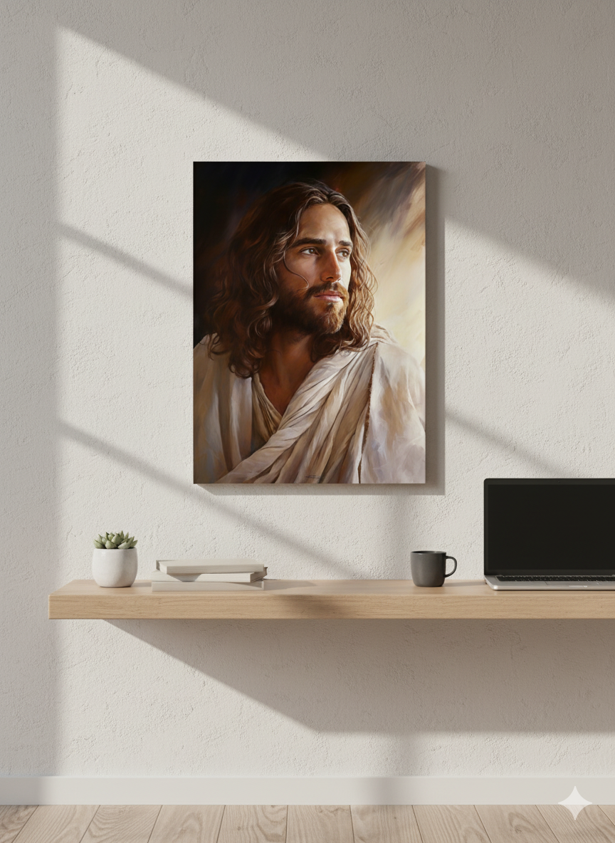 The Savior Jesus Christ | Inspiring | Christian Canvas Wall Art