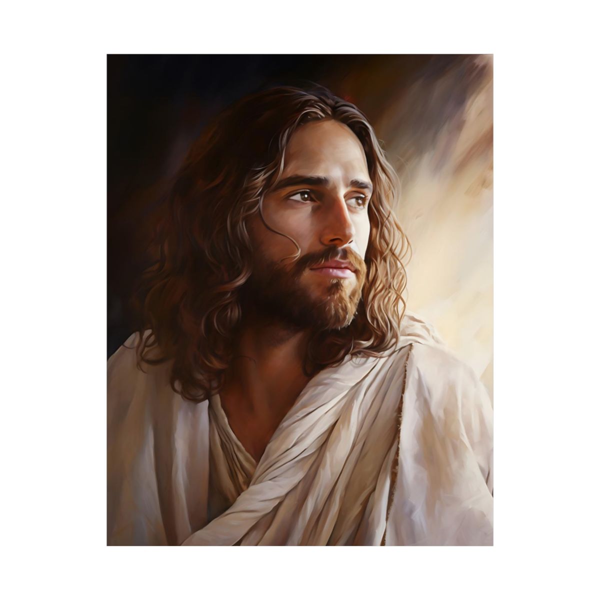 "The Savior Jesus Christ" - Christian Art Print