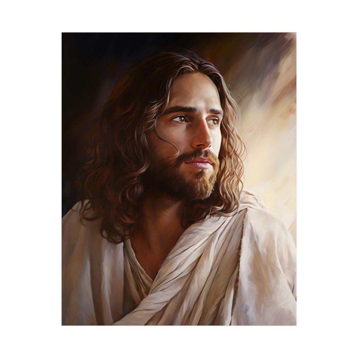 "The Savior Jesus Christ" - Christian Art Print
