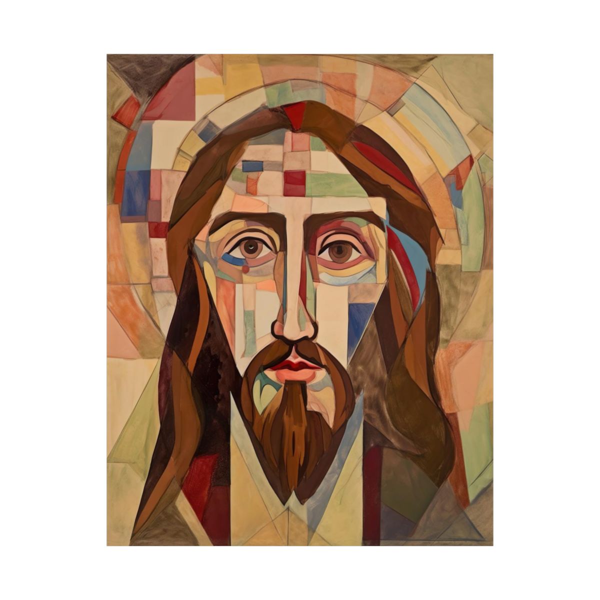 "The Word" - Christian Midcentury Modern Art Print