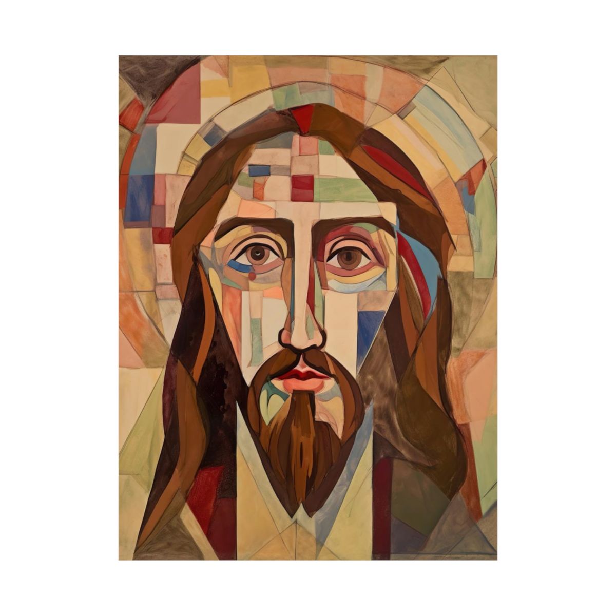 "The Word" - Christian Midcentury Modern Art Print
