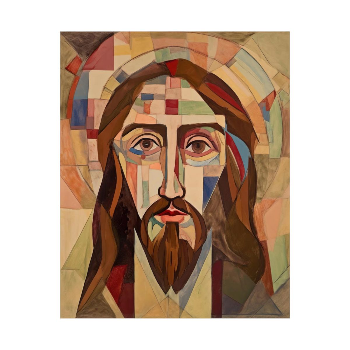 "The Word" - Christian Midcentury Modern Art Print