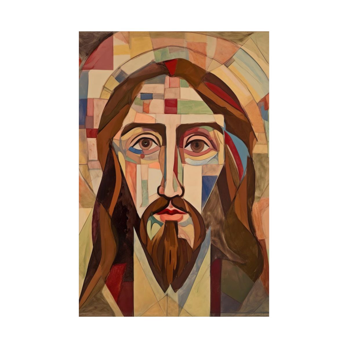 "The Word" - Christian Midcentury Modern Art Print