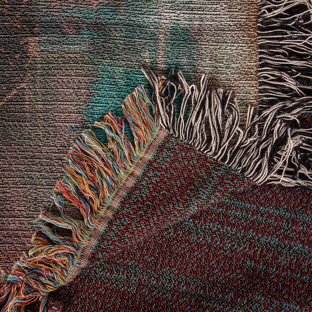 "Gentle Savior" - Heirloom Woven Blanket